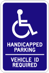 at-304 handicapped sign id required 